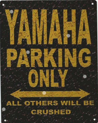 Yamaha rustic metal wall - rustic,