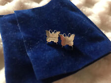 orecchini argento farfalla gucci