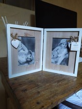 Portafoto Doppio Da Appoggio Stile Shabby