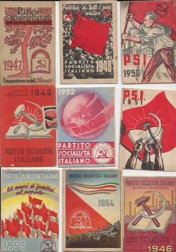 Tessera partito socialista - partito,