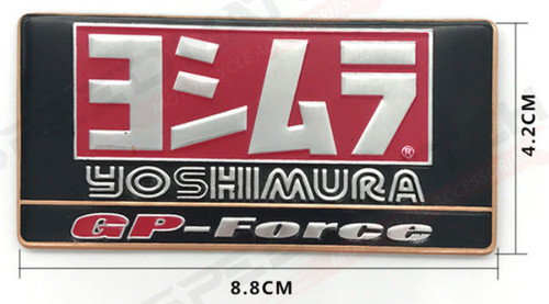 Adesivo yoshimura alluminio - alluminio, 3d