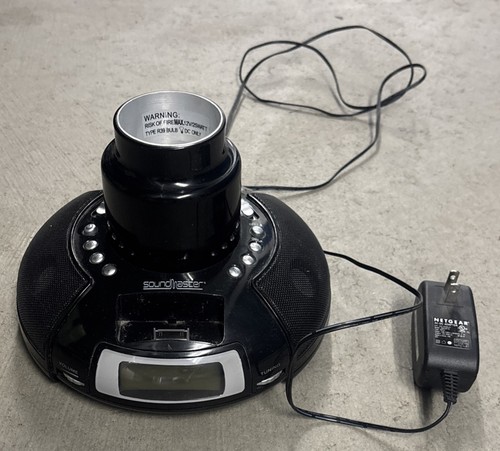 Soundmaster 140bk vulcano lamp - soundmaster,