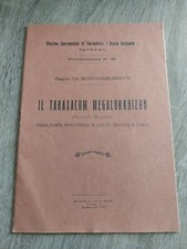 Guglielminetti IL TARAXACUM MEGALORRHIZON prima pianta produttrice di caucciù ..