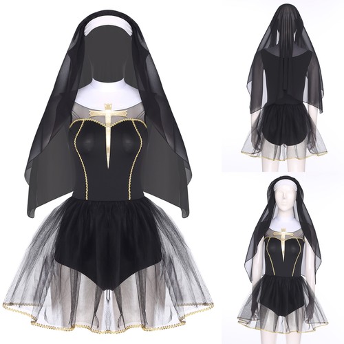 Costume suora donna - costume, da