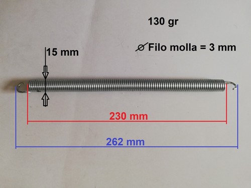 Molla trazione 230 262 - trazione,