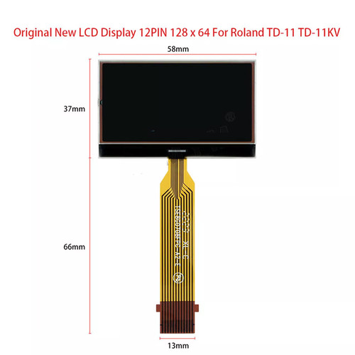 Display lcd 12pin 128x64 - display,