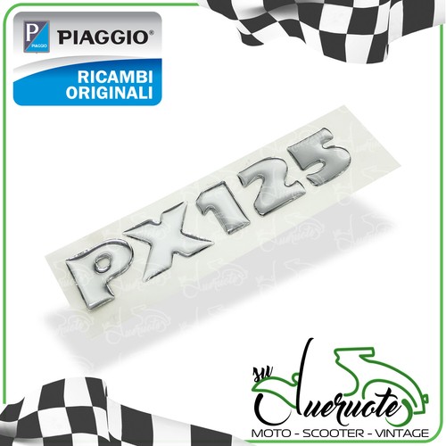 Targhetta scritta vespa 125 - targhetta,