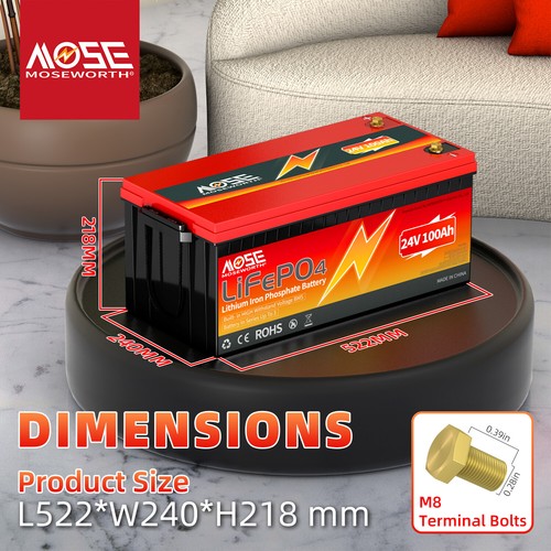 Batteria litio 12v 24v 48v - al,