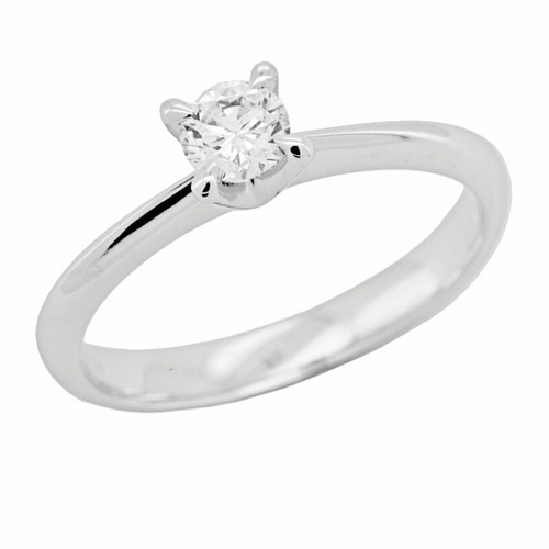 Anello solitario diamante - anello, 4va