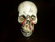 Hand painted blood - blood, skull
