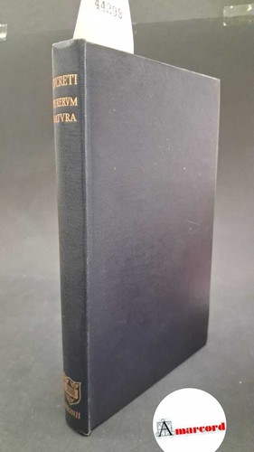 Rerum natura lucrezio - de,