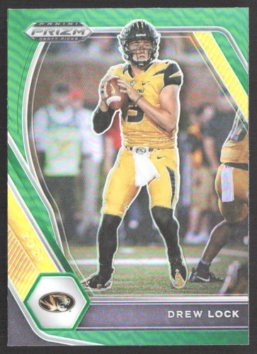 Drew lock 2021 panini - drew, prizm