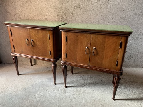 Coppia comodini vintage - comodini,