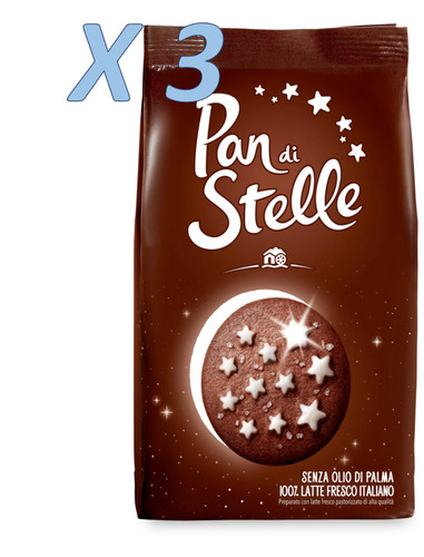 Mulino bianco pan stelle - bianco, di