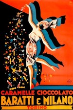 Poster Manifesto Locandina Pubblicità Caramelle Baratti Torino Stampa 50x70 Cm.