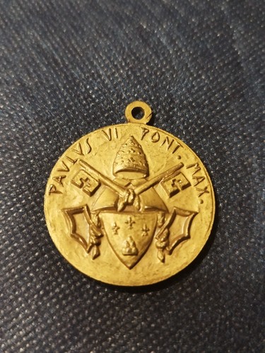 Lotto medaglia papa - papa, vi