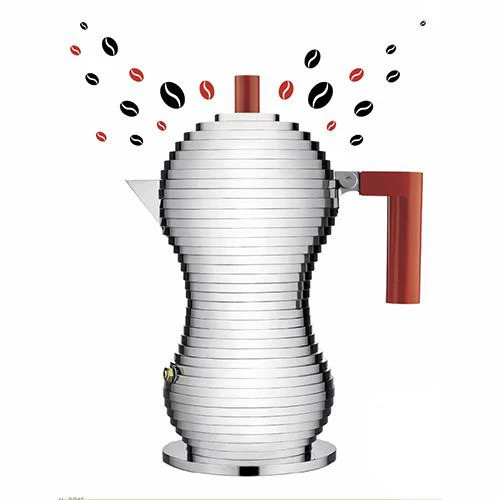 Pulcina caffettiera espresso - caffettiera,