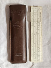 Un A.W. Regolo calcolatore Rietz Faber-Castell 167/87, con fodero Germania