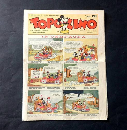 Topolino giornale nerbini - 81,