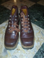 Scarponi vintage Saint Moritz fatti a mano rari collezione