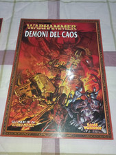 Warhammer Fantasy Codex Libro Esercito Demoni del Caos