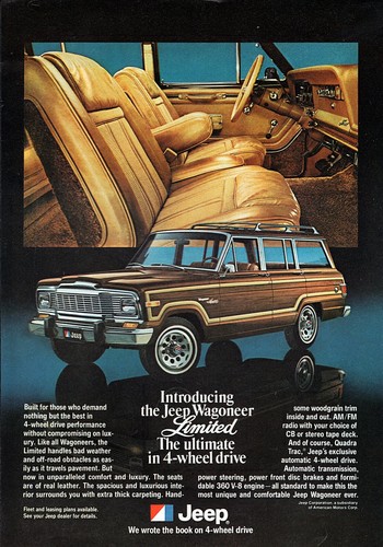 Pubblicità jeep wagoneer - jeep,