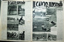 IL CALCIO ILLUSTRATO N° 13-14 /1.APR.1948- 2 GIORNATE CAMPIONATO FRANCIA ITALIA