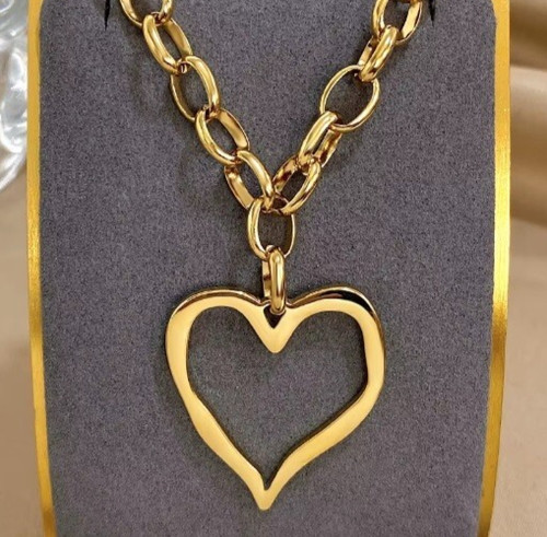 Collana catena ciondolo - , cuore