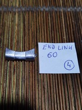 vintage rolex oyster bracelet riveted 6635/7206 end link  60 for parts repair