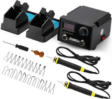 Kit Pirografia Pirografo Legno, Macchina per Pirografia Professionale Con Doppia