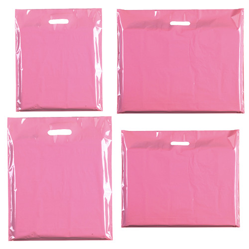 Sacchetti porta plastica rosa