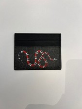 Gucci Kingsnake Leather Card