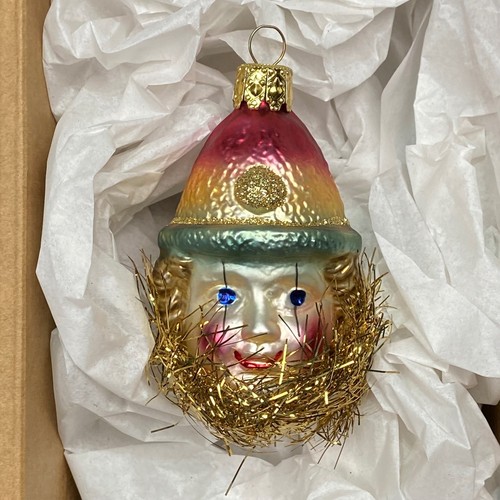 Ornamento testa pagliaccio - testa,