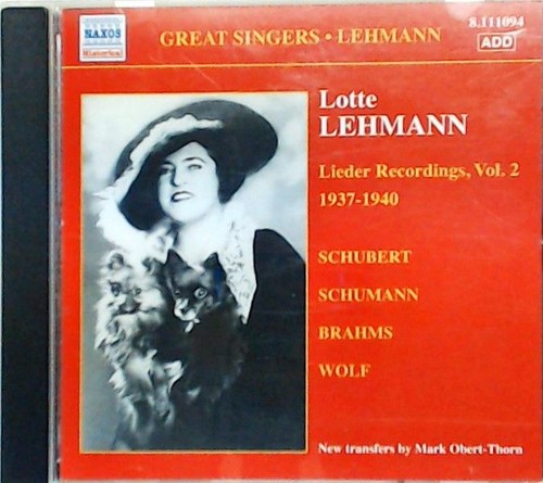 Liederaufnahmen vol 1937 40 - vol., 2