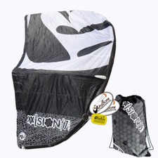 2012 RRD Vision 12M Kitesurf Kiteboarding Depower SLE Kite Only Nero Nuovo