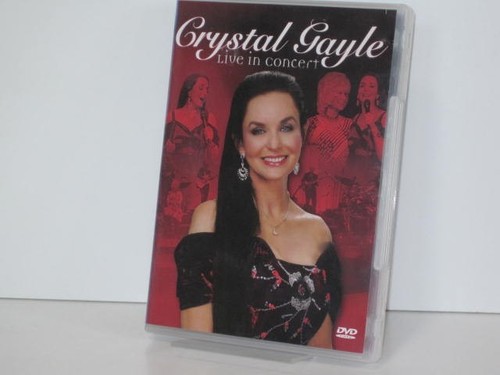 Dvd crystal gayle live in - dvd,