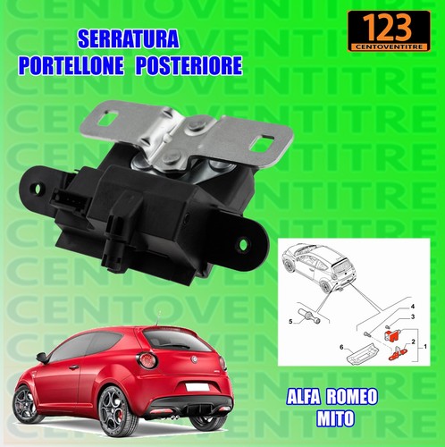Serratura chiusura cofano - serratura,