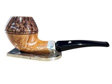 PIPA PASCUCCI PIII BULLDOG RADICA CHIARA/SCURA  CON VERA IN ARGENTO - Made in IT