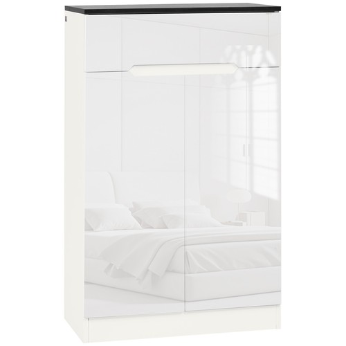 Homcom scarpiera slim per - scarpiera,