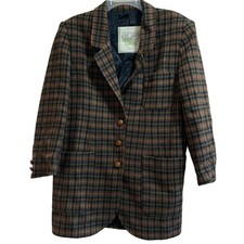 Giacca a quadri vintage made