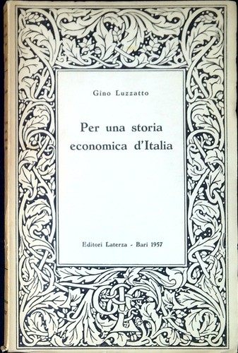 Per una storia economica