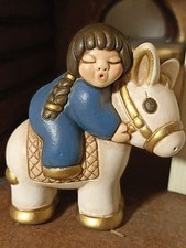 Bimba Su Asinello Presepe