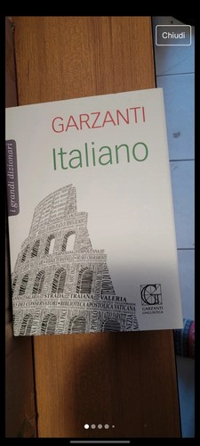 Vocabolario italiano garzanti - vocabolario,
