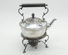 Victorian Silver Plated Wooden