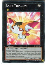 CARTA YU GI OH - BABY TIRAGON
