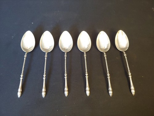 Antico set cucchiaini argento - cucchiaini,