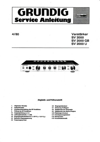 Schema servizio per grundig - servizio,