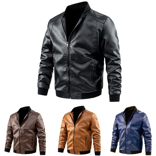 Giacca uomo similpelle - giacca, da