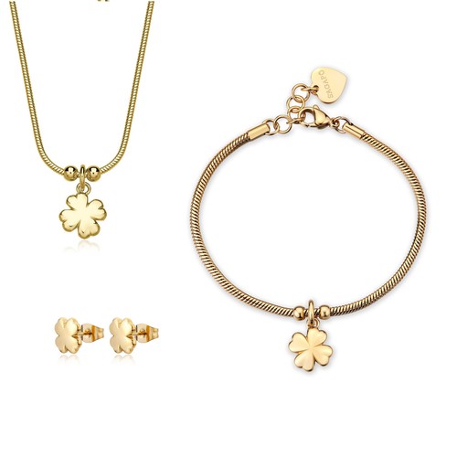Quadrifoglio donna acciaio - donna,