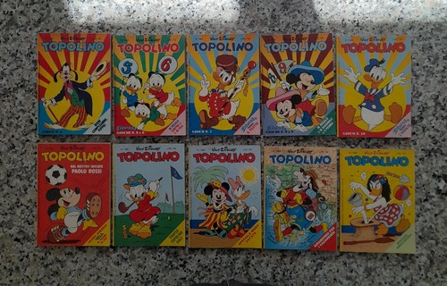 Lotto fumetti topolino 1381 - topolino, da